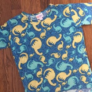 LuLaRoe Shirts & Tops - LuLaRoe dinosaur Gracie LuLaRoe Shirts & Tops - LuLaRoe dinosaur Gracie